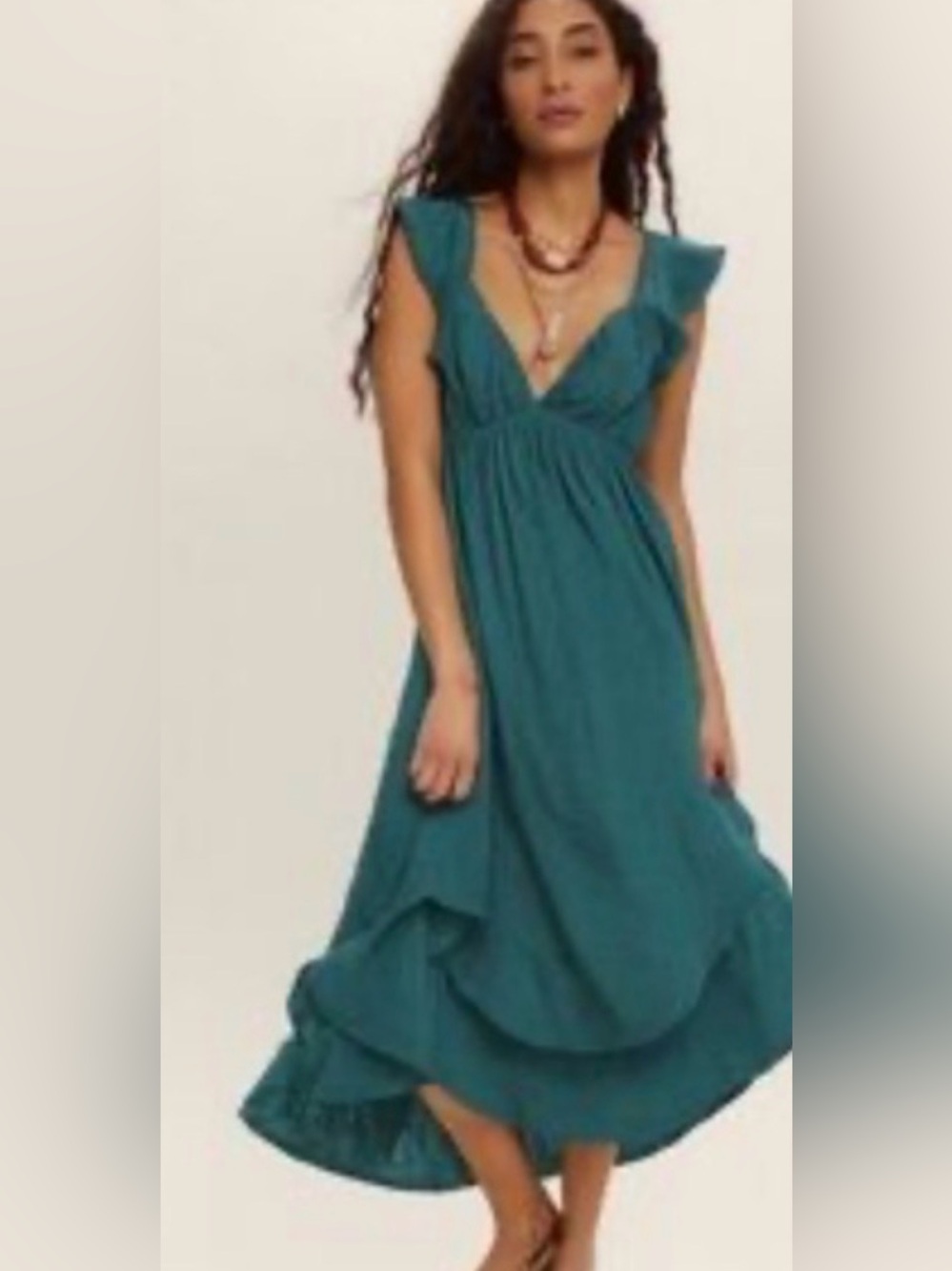 Free People Aquamarine Maxi Dress